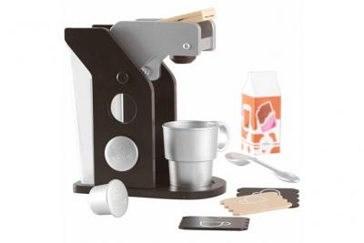 KIDKRAFT  Ensemble jouet de caf&eacute; 10 pcs Marron 63379