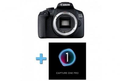 CANON  EOS 2000D Nu Garanti 3 ans + Logiciel Capture One Pro