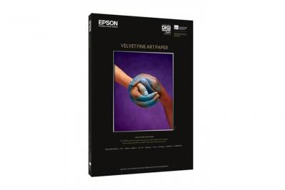 EPSON  Velvet Fine Art Paper A 3+ 20 Sheet 260 G S 041637 Blanc