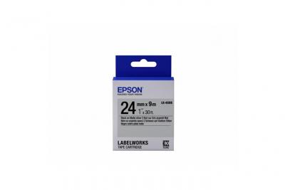 EPSON Tape lk-6sbe matte blk-/mattsiv mattsiv 24/9