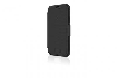 BLACK ROCK Etui portefeuille Robust pour iPhone 11 Pro, noir - Neuf