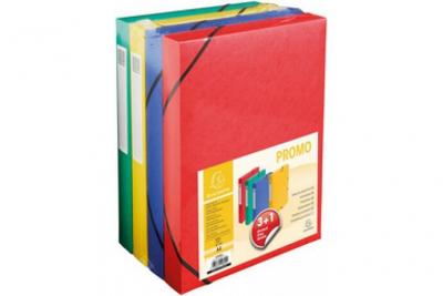 EXACOMPTA  59600se Porte-documents en carton manille, A4&nbsp;Orange