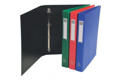 EXACOMPTA  Classeur &agrave; anneaux, PP, 4 anneaux, A4, vert