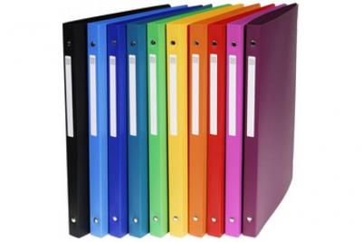 EXACOMPTA Classeur Souple Pp - A4 Maxi - 15 Mm - Jaune 51196e - 