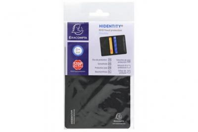 EXACOMPTA  5402E, Emplacement, 2 cartes, 2 pochettes, PVC, Noir, T&Uuml;V