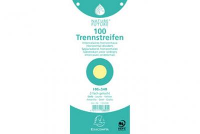 EXACOMPTA Intercalaires Premium, 105 x 240 mm, vert