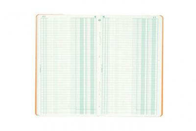 EXACOMPTA Journal  29,7x21cm 32 lignes piq&ucirc;re 80p foliot&eacute;
