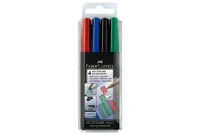 FABER CASTELL Faber-Castell Marqueur Cd/Dvd Multimark Nonpermanent F, &Eacute;tui