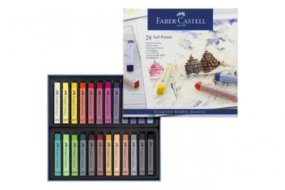 FABER CASTELL Faber-Castell STUDIO QUALITY 128336 Bo&icirc;te de 36 craies pastels tendres