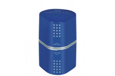 FABER CASTELL Faber-Castell 183801 Taille-crayon GRIP 2001 trio rouge/bleu
