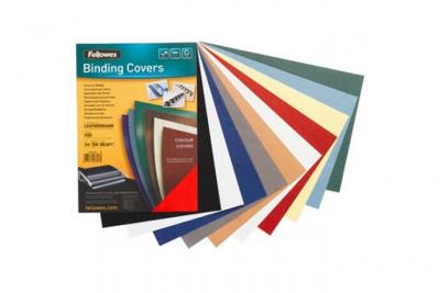 FELLOWES  Couverture Pour Reliure Delta, Texture De Cuir, A4,