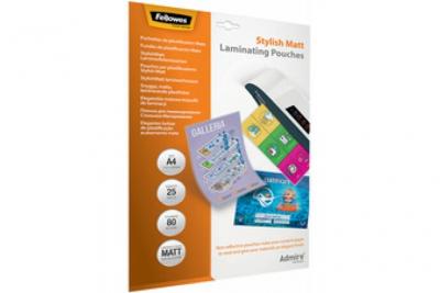 FELLOWES Lot De 25 Pochettes &Agrave; Plastifier  160 Microns A4 (Transparent