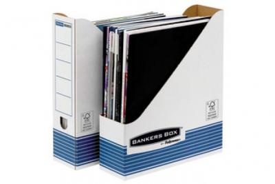 FELLOWES Porte revue Bankers Box System - gris