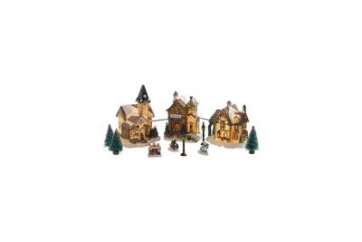 CODICO Coffret 3 maisons de No&euml;l