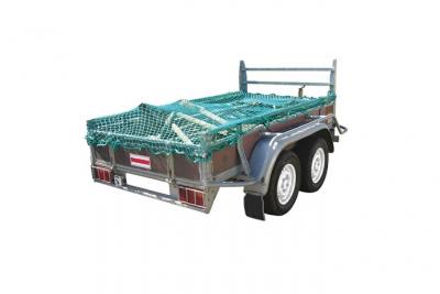 PROPLUS Filet pour remorque 2,5x3,5 m avec corde &eacute;lastique  Vert