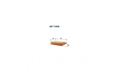 FILTRON Filtre a  air  AP 118/6 (X1)