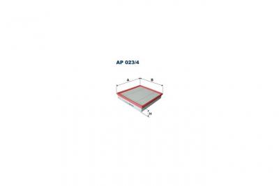 FILTRON Filtre a  air  AP 023/4 (X1)