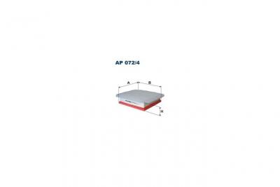 FILTRON Filtre a  air  AP 072/4 (X1)