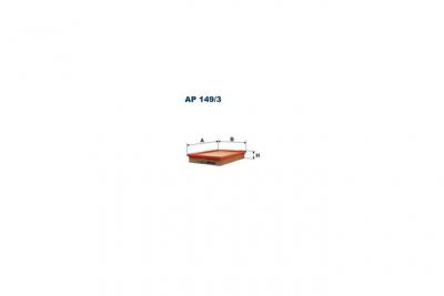 FILTRON Filtre a  air  AP 149/3 (X1)