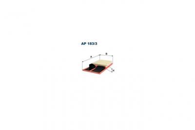 FILTRON Filtre a  air  AP 183/3 (X1)