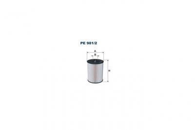FILTRON Filtre a  carburant  PE 981/2 (X1)