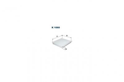 FILTRON Filtre d'habitacle (filtre &agrave; pollen)  K1060
