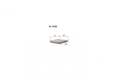 FILTRON Filtre, air de l'habitacle  K 1102