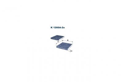 FILTRON Filtre, air de l'habitacle  K1260A-2X