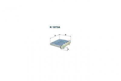 FILTRON  K 1273A Filtre d'habitacle Filtre &agrave; charbon actif