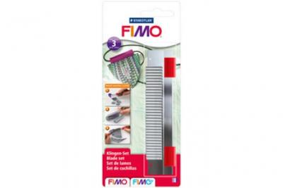 DTM FIMO Set de 3 Couteaux Inoxydable
