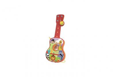 FISHER PRICE CLAUDIO REIG- Guitare 4 Cordes en bo&icirc;te, Multicolore (2725)