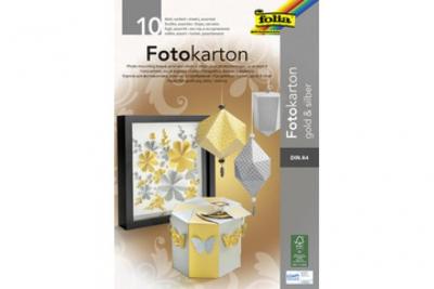 Papier dessin A4 300g or/argent - bloc de 10 feuilles