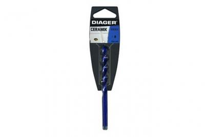 DIAGER Foret cylindrique d. 12 x Lu. 110 mm ceramik - 245D12 