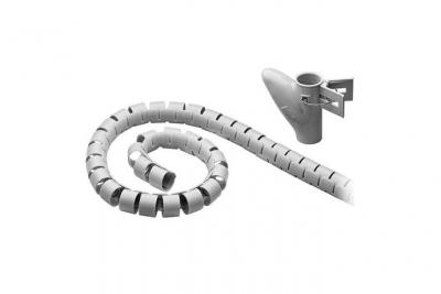 GENERIQUE Gaine de rangement haute qualit&eacute; pour c&acirc;bles - diam&egrave;tre 20 mm max. - longueur 2. 5 m (coloris gris)