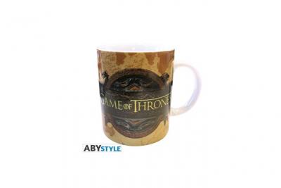 ABYSTYLE  GAME OF THRONES - Mug - 320 ml - Opening logo - avec bo&icirc;te-