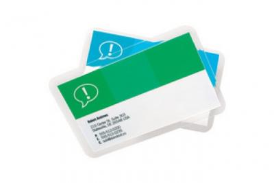 GBC  Card - Pack De 100 - Clair - Pochettes De Plastification Brillantes