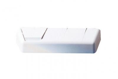 GEBERIT  8012521 Couvercle Blanc 240.099.11.1, Complet avec Bouton
