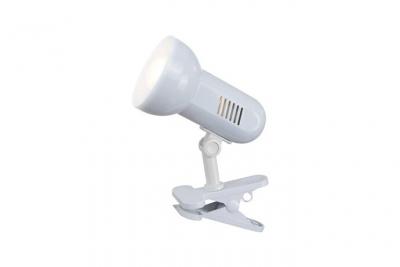 GLOBO  Spot a pince m&eacute;tal l24 x h21 cm - Blanc