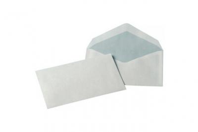 GPV   enveloppes &eacute;lection, 90 x 140 mm, bleu, non gomm&eacute;e noir