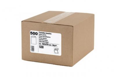 GPV  Bte De 250 Pochettes D'exp&eacute;dition C4 229 X 324 Mm 90g Blanc