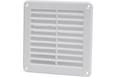 DMO  Grille Pvc Encastrable &Agrave;visser 125x125mm Blanc - 010660