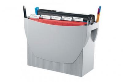 HAN  Boite pour dossiers suspendus SWING, plastique, gris