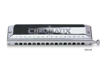 SUZUKI Harmonica Chromatix SCX-56 Do - 14 trous - chromatique