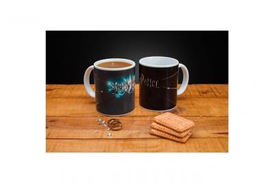PALADONE HARRY POTTER Baguette magique Harry Potter La chaleur Changement Mug en céramique, multicolore, 8 x 8 x 12 cm