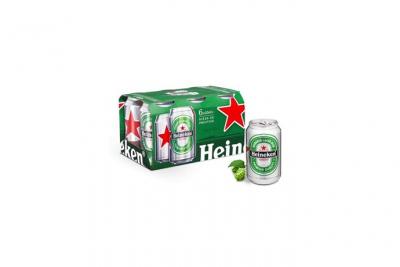 HEINEKEN  bi&egrave;re blonde 5&deg; 6x33cl 