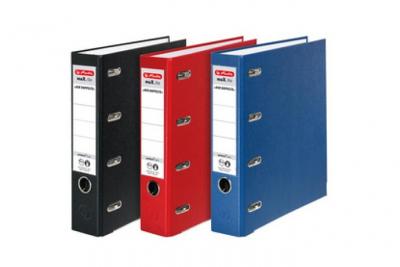 HERLITZ  Double Classeur Max.File En Pp, Dos: 70mm, Rouge