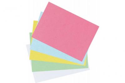 HERLITZ  10621415 Fiches bristol format A6 quadrill&eacute;