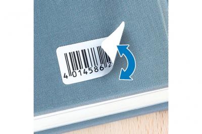 HERMA  Removable 17.8x10 25 Sheets 6750 Units Blanc