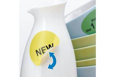 HERMA  etiq. Rondes amov. 60mm 100f. Din a4 1200 pi&egrave;ces 4477 DFX-164110