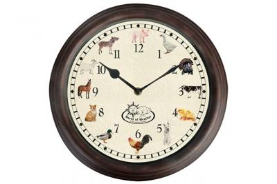 Fallen Fruits TF013 Horloge sonore Motif Animaux de la Ferme